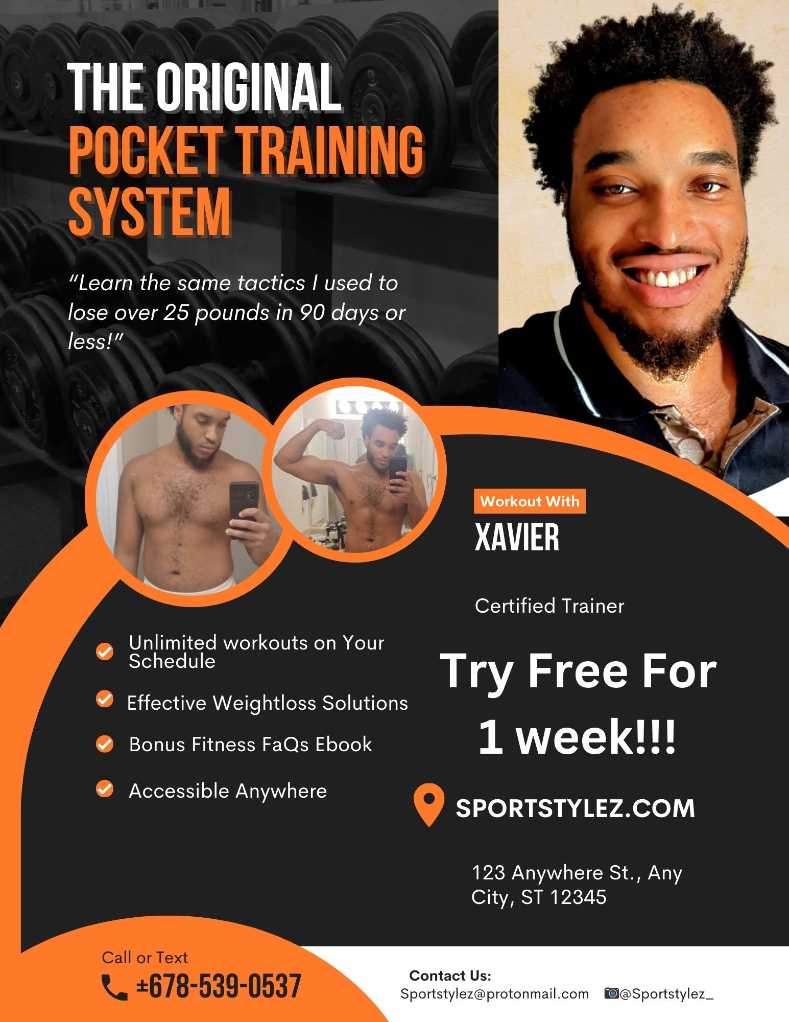 Sportstylez "PT" System (Free Week) + Fitness FaQs eBook
