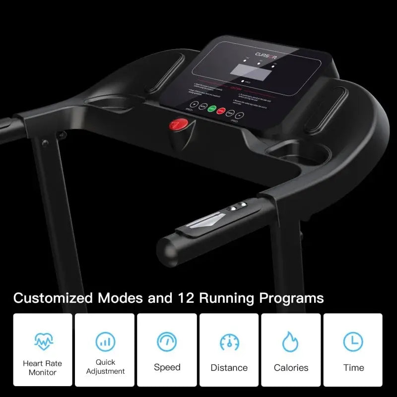 Cursor Fitness Folding Home Treadmill