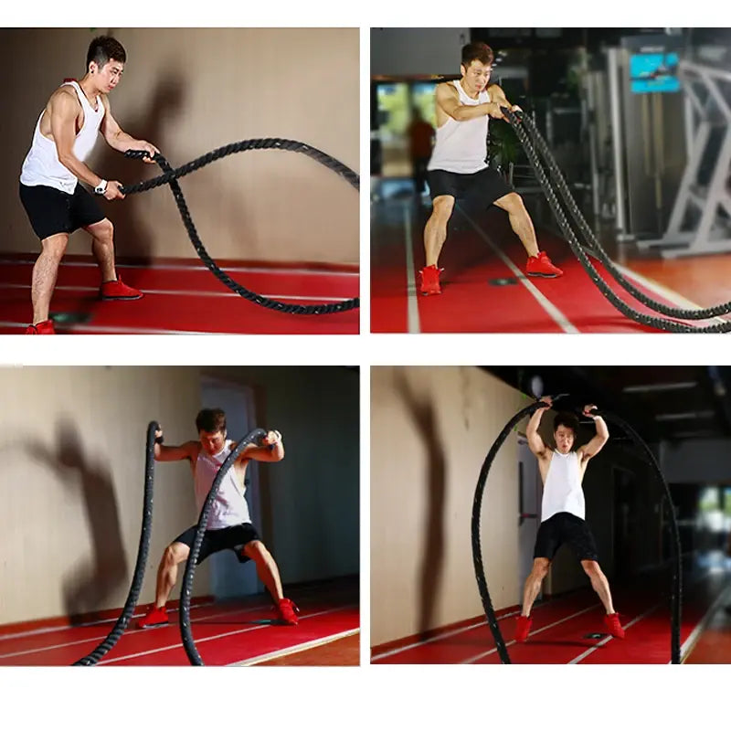 9M/12M/15M Fitness Battle Ropes