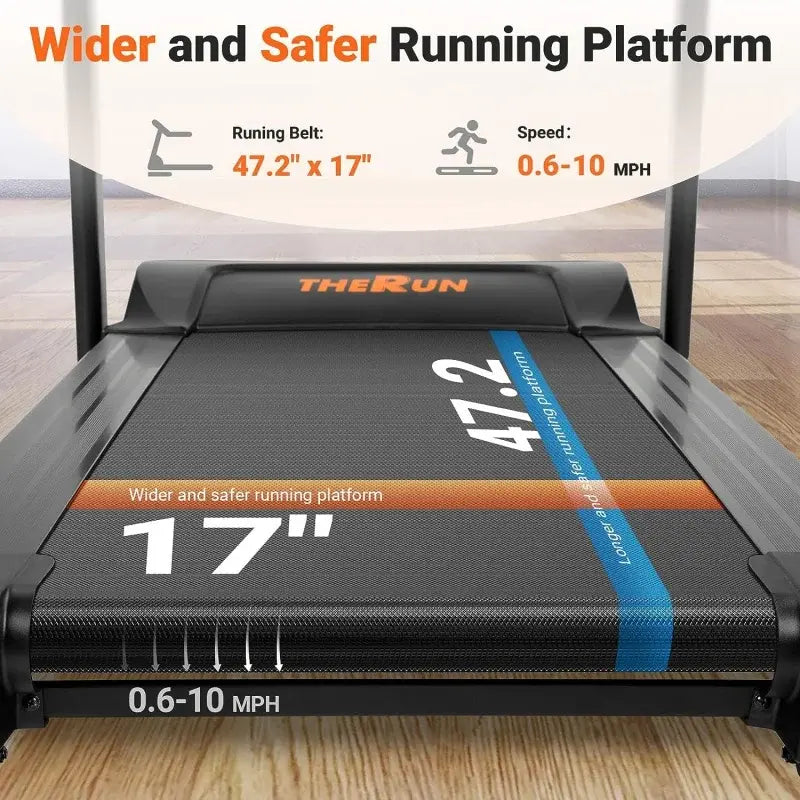 THERUN Incline Treadmill