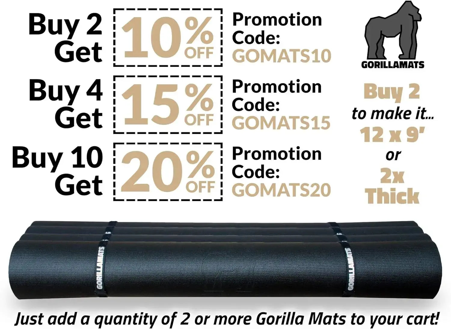 Gorilla Mats Extra Large Exercise Mat