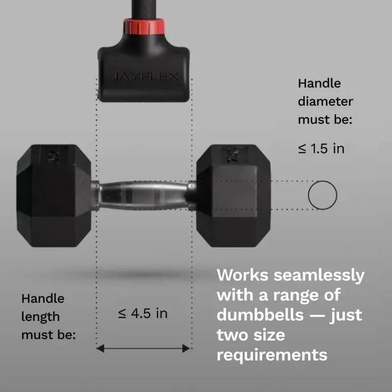 Jayflex Hyperbell Dumbbell Converter