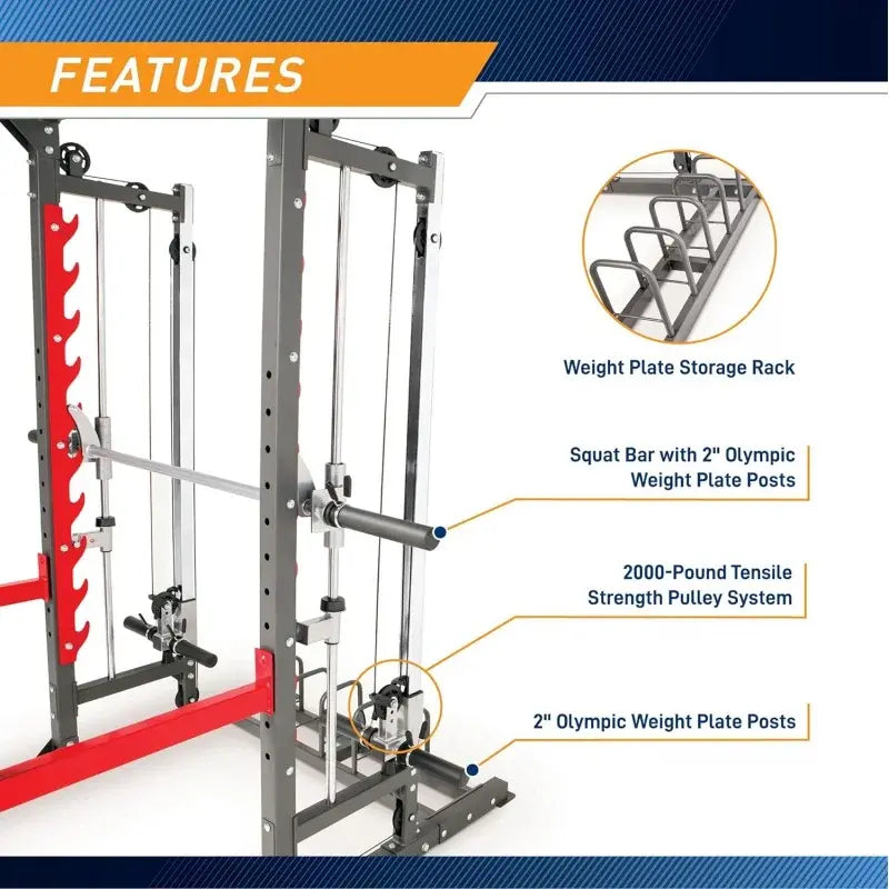 Marcy 3 in 1 Home Gym System